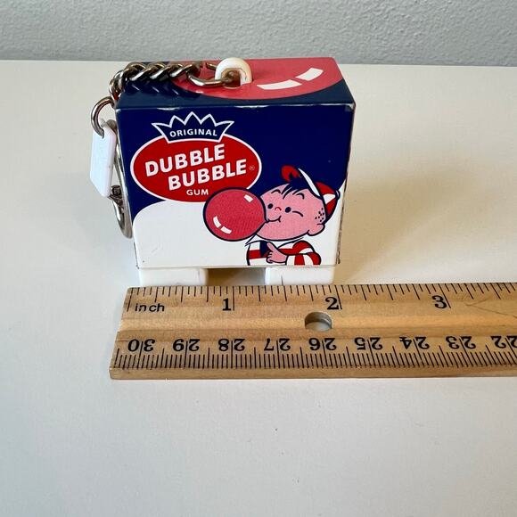 Original Double Bubble Gum Gum Dispenser Key Chain - Picture 6 of 6